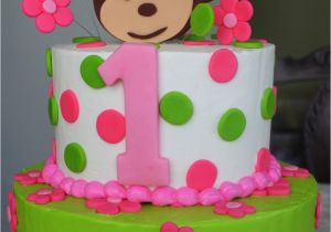 Monkey 1st Birthday Decorations Claudine Pink Mod Monkey 1st Birthday