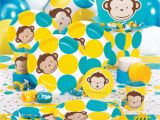 Monkey 1st Birthday Decorations Mod Monkey 1st Birthday Cake