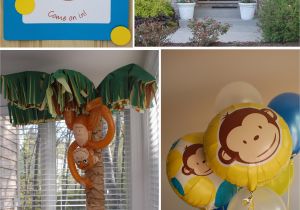 Monkey Decorations for Birthday Party Mod Monkey Birthday Party Nounces
