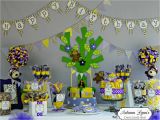 Monkey Decorations for Birthday Party Purple and Yellow Monkey Birthday Party Dimple Prints