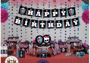 Monster High Birthday Decor Monster High Birthday Party Printable Decorations