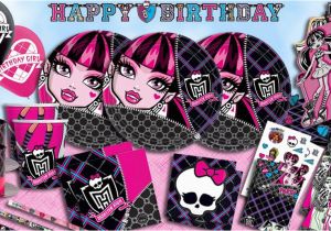 Monster High Birthday Decor Monster High Party Supplies Ideas Accessories