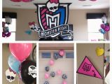 Monster High Birthday Decor the Busy Broad Monster High Party Decorations