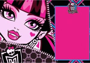 Monster High Birthday Invitations Online 17 Best Images About Monster High Party On Pinterest 8th