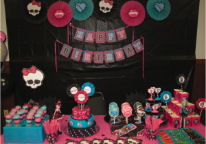 Monster High Decorations for Birthday Party Home Confetti Monster High Birthday Party