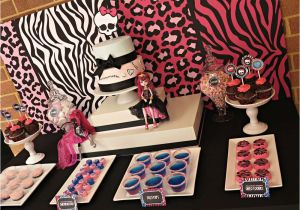 Monster High Decorations for Birthday Party Monster High Birthday Party Ideas Photo 11 Of 11 Catch