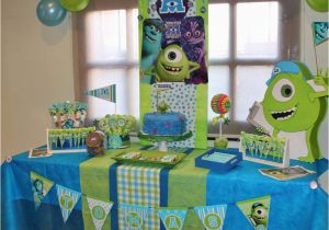 Monster Inc Birthday Decorations Monsters Inc Birthday Quot tommy S Monster Higth University