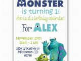 Monster Inc Birthday Invitations Monsters Inc Invitations Www Imgkid Com the Image Kid