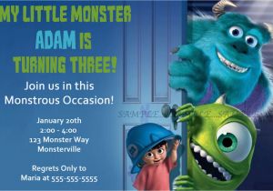 Monster Inc Birthday Invitations Unavailable Listing On Etsy