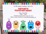 Monster themed Birthday Invitations How to Edit My Monster Party Invitations Template
