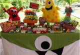 Monster themed Birthday Party Decorations Kara 39 S Party Ideas Monster Birthday Party Supplies Ideas