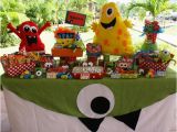 Monster themed Birthday Party Decorations Kara 39 S Party Ideas Monster Birthday Party Supplies Ideas