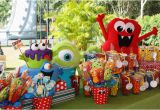 Monster themed Birthday Party Decorations Kara 39 S Party Ideas Monster Birthday Party Supplies Ideas