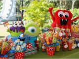 Monster themed Birthday Party Decorations Kara 39 S Party Ideas Monster Birthday Party Supplies Ideas