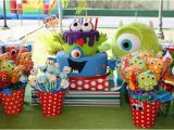 Monster themed Birthday Party Decorations Kara 39 S Party Ideas Monster Birthday Party Supplies Ideas