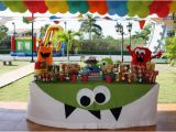 Monster themed Birthday Party Decorations Kara 39 S Party Ideas Monster Birthday Party Supplies Ideas