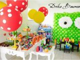Monster themed Birthday Party Decorations Kara 39 S Party Ideas Monster Boy Girl 4th Birthday Party
