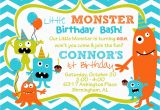 Monster themed Birthday Party Invitations Cupcake Monster Bash Birthday Party by Burleygirldesigns