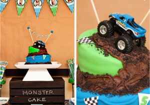 Monster Truck Birthday Decorations Amanda 39 S Parties to Go Monster Truck Party