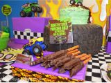 Monster Truck Birthday Decorations Nestling Monster Truck Party Reveal