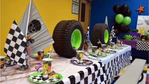 Monster Truck Birthday Decorations Nestling Monster Truck Party Reveal