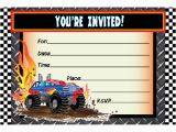 Monster Truck Birthday Invitations Free Printable Monster Truck Birthday Invitations Ideas Bagvania Free