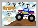 Monster Truck Birthday Invitations Free Printable Monster Truck Invitation Monster Truck Birthday Monster