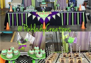 Monster Truck Birthday Party Decorations Monster Jam Gravedigger Birthday Party Ideas Pinterest