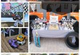 Monster Truck Birthday Party Decorations Monster Truck 4th Birthday Party Spaceships and Laser Beams