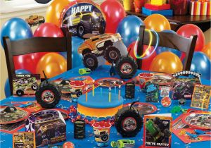 Monster Truck Birthday Party Decorations Monster Truck Birthday Party Supplies Bestnewtrucks Net