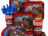 Monster Truck Birthday Party Decorations Monster Truck Party Supply Standard Kit Serves 8 Guests