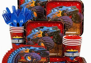 Monster Truck Birthday Party Decorations Monster Truck Party Supply Standard Kit Serves 8 Guests