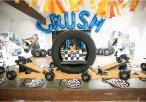Monster Truck Decorations for Birthday Party Kara 39 S Party Ideas Monster Truck Birthday Party Kara 39 S