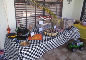 Monster Truck Decorations for Birthday Party Monster Jam Birthday Quot Alex 39 S 4th Monster Jam Bash