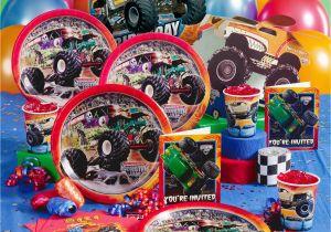 Monster Truck Decorations for Birthday Party Monster Truck Birthday Party Supplies Bestnewtrucks Net