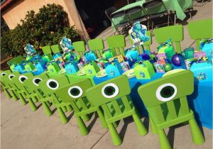 Monsters Inc 1st Birthday Decorations Monster 39 S Inc Birthday Party Ideas Photo 1 Of 16 Catch