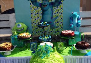 Monsters Inc 1st Birthday Decorations Monster 39 S Inc Birthday Quot Gabriel 39 S First Birthday