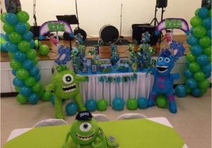 Monsters Inc 1st Birthday Decorations Monster 39 S Inc Birthday Quot Monster 39 S Inc 2nd Birthday