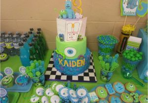 Monsters Inc 1st Birthday Decorations Monsters Inc and Monsters University Birthday Party Ideas