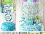 Monsters Inc 1st Birthday Decorations Monsters Inc Birthday Party Love Of Family Home