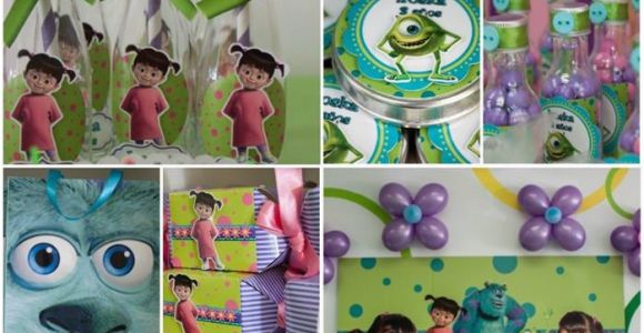 Monsters Inc Birthday Decorations Kara 39 S Party Ideas Monsters Inc Birthday Party Planning