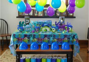 Monsters Inc Birthday Decorations Monster 39 S Inc Birthday Party Decorations Outside Party