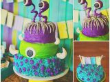 Monsters Inc Birthday Party Decorations Kara 39 S Party Ideas Monsters Inc themed Birthday Party Via