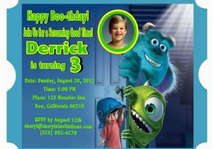 Monsters Inc Birthday Party Invitations Monsters Inc Birthday Invitations Ideas Bagvania Free