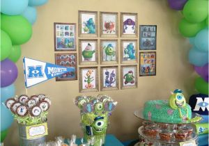 Monsters University Birthday Decorations Monsters University Candy Bar and Party Decoration Party