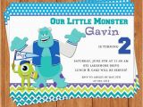 Monsters University Birthday Invitations Monsters University Invitation Kids Birthday Printable