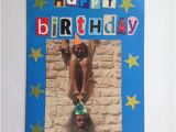 Monty Python Birthday Card Upcycled Handmade Birthday Card Monty Python Ooak by