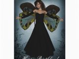 Morbid Birthday Cards Happy Birthday Dark Angel Grunge Greeting Cards Zazzle