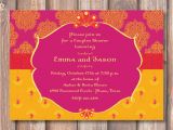 Moroccan Birthday Invitations Hot Pink and Yellow Morocco Bridal Shower Printable Invitation