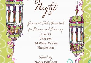 Moroccan Birthday Invitations Quick View Bik Ph 66 Quot Moroccan Nights Invitation Quot